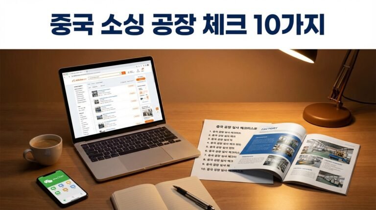 중국 소싱 초보가 공장 찾을 때 반드시 체크할 10가지