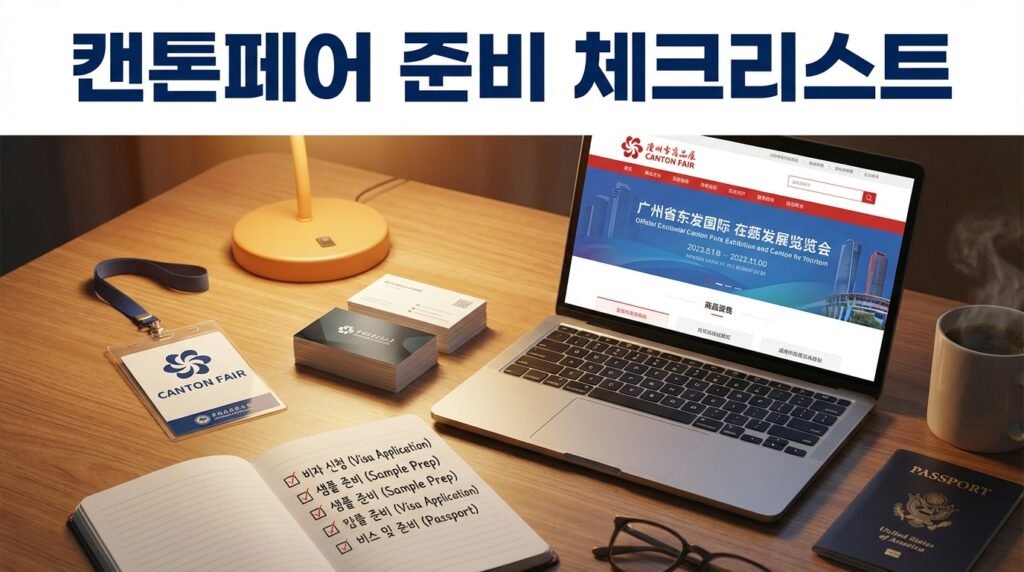 캔톤페어 가기 전에 꼭 준비해야 할 것들