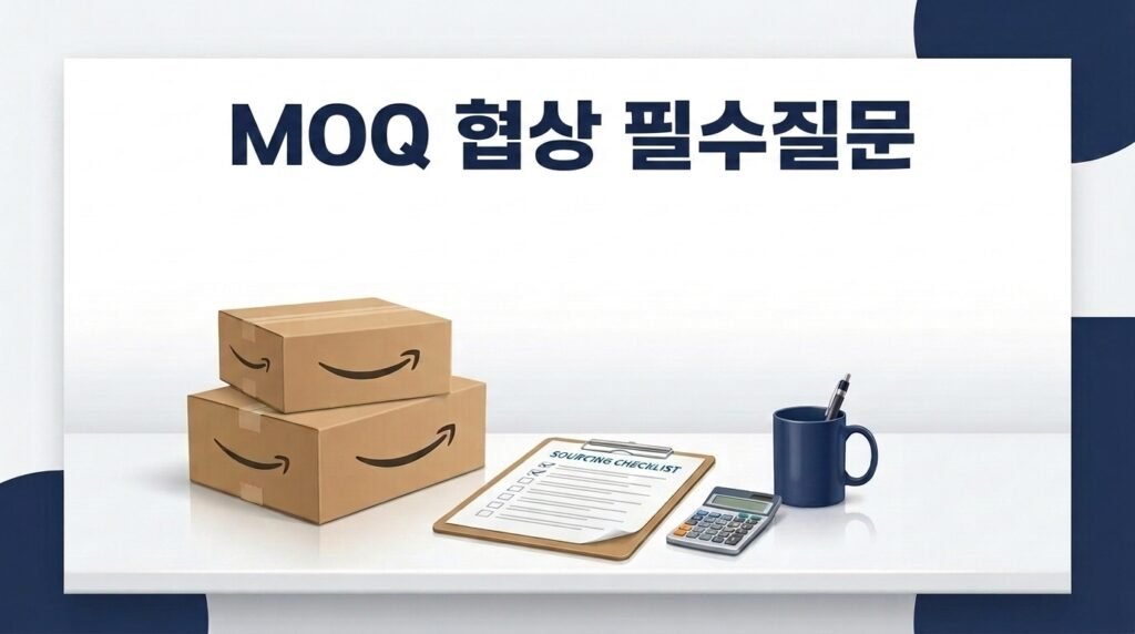 중국 공장과 MOQ 협상할 때, 초보 셀러가 꼭 던져야 할 6가지 질문