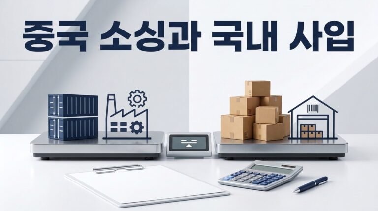 중국 소싱과 국내 사입중 초보 셀러는 무엇부터 시작해야 할까요