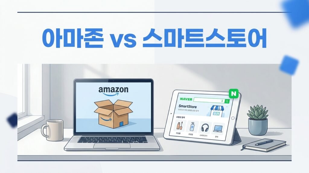 아마존과 스마트스토어, 초보에게 뭐가 더 쉬울까