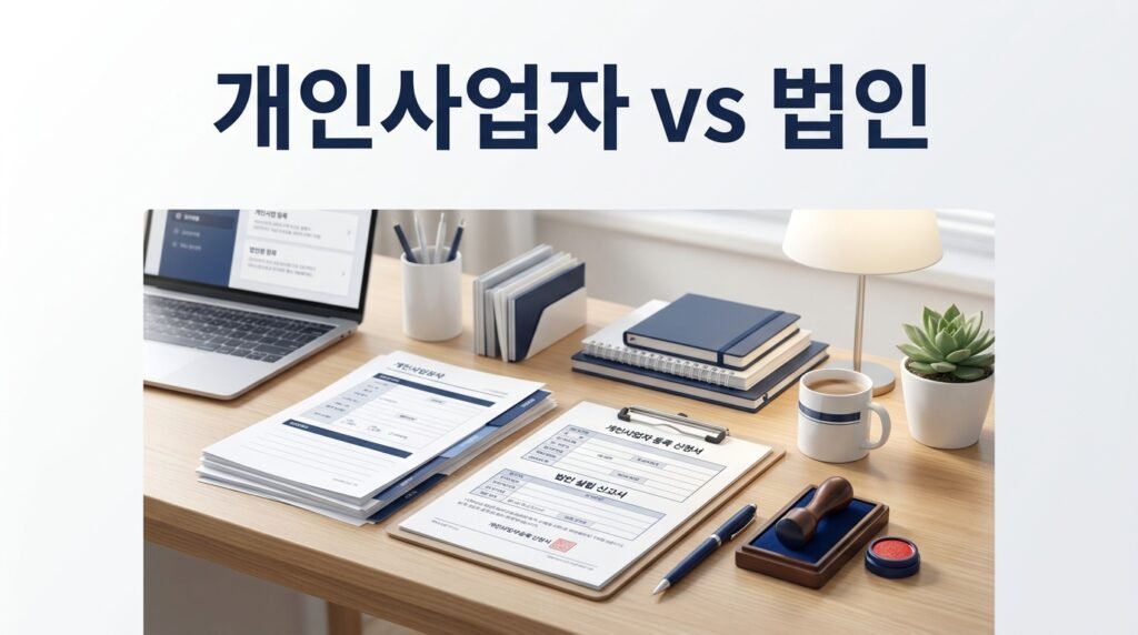 개인사업자와 법인사업자, 언제 갈아타야 할까