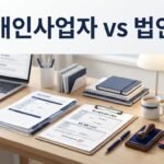 개인사업자와 법인사업자, 언제 갈아타야 할까