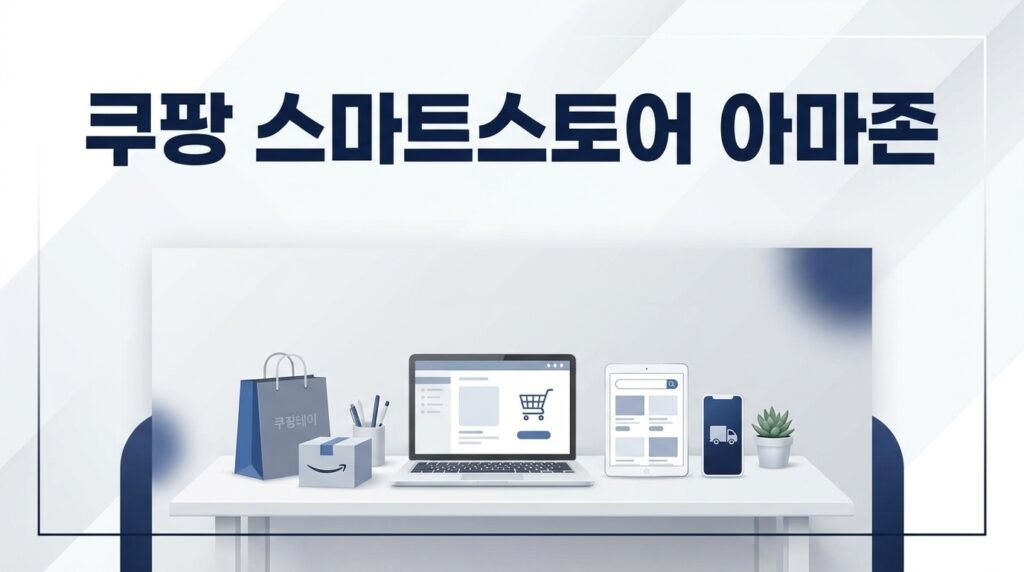 쿠팡, 스마트스토어, 아마존 판매 방식 차이