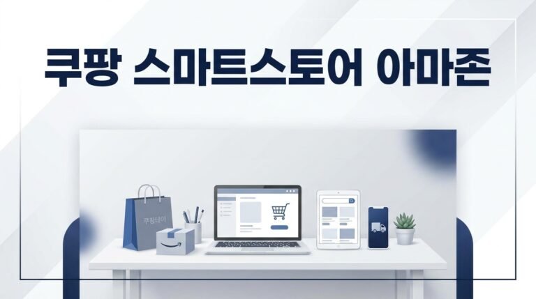 쿠팡, 스마트스토어, 아마존 판매 방식 차이