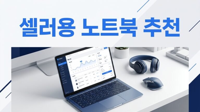 장시간 상세페이지 작업용 노트북 추천 기준