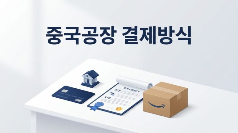 중국 공장과 거래할 때 결제 방식별 장단점