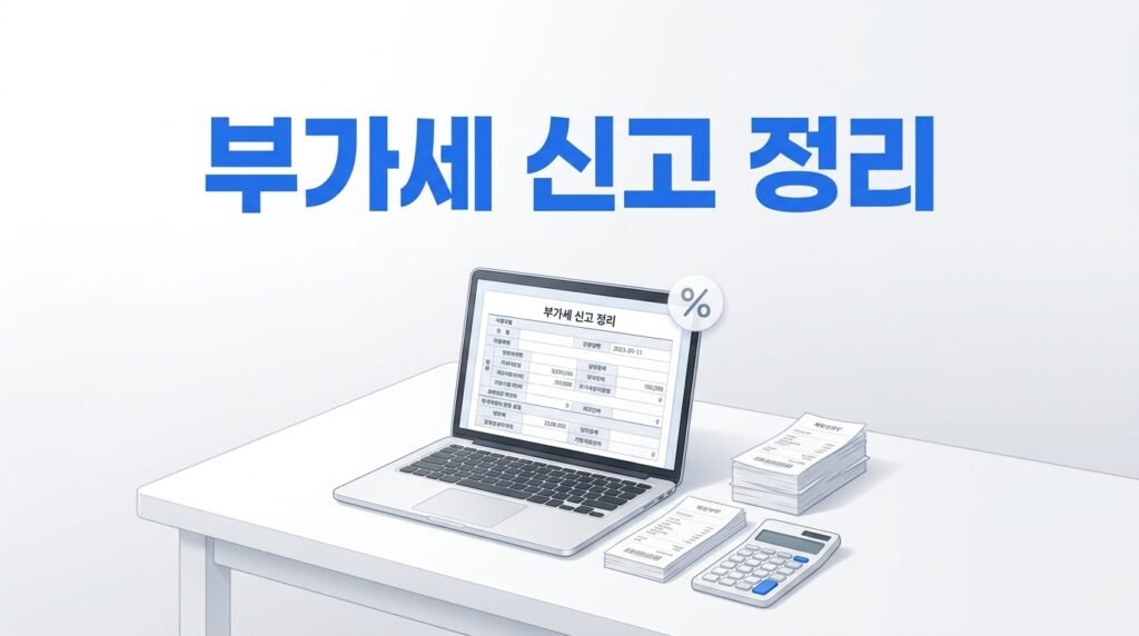 온라인 셀러 부가세 신고 전에 꼭 정리해야 할 항목