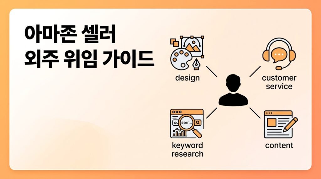 아마존 셀러가 외주를 처음 쓸 때 어떤 일을 위임해야 하나