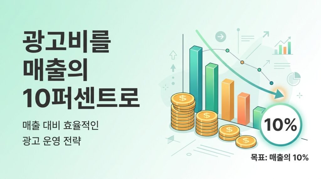 광고비를 매출의 10% 수준으로 줄이는 키워드 정리법