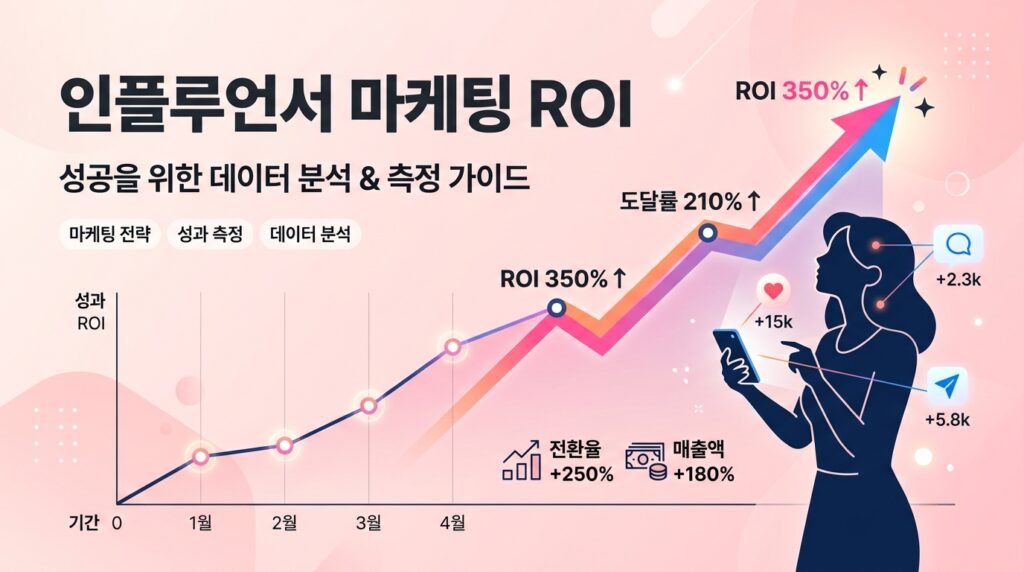 인플루언서 마케팅을 처음 시도할 때 비용 대비 효과